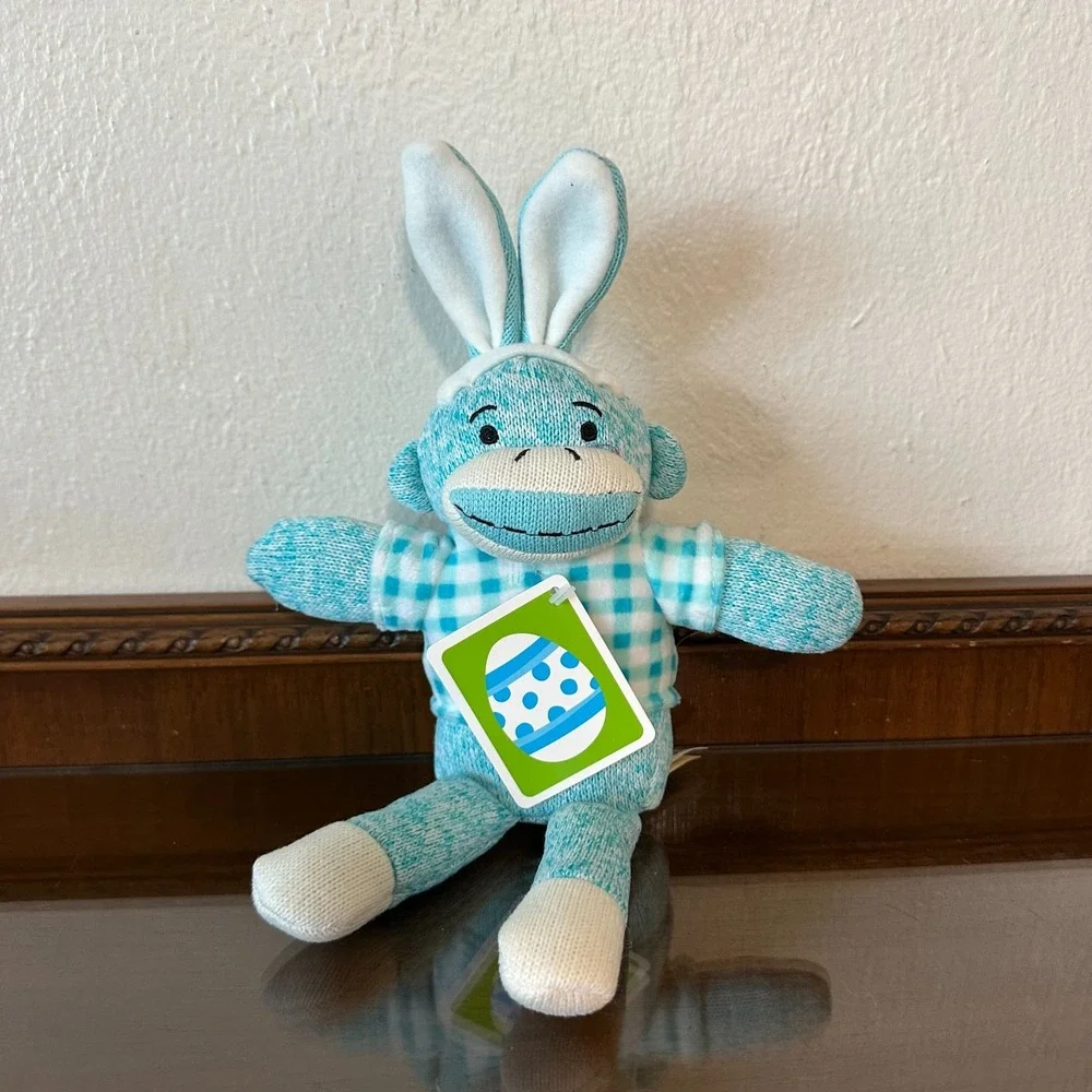 DanDee Sock‎ Monkey Easter Bunny 12